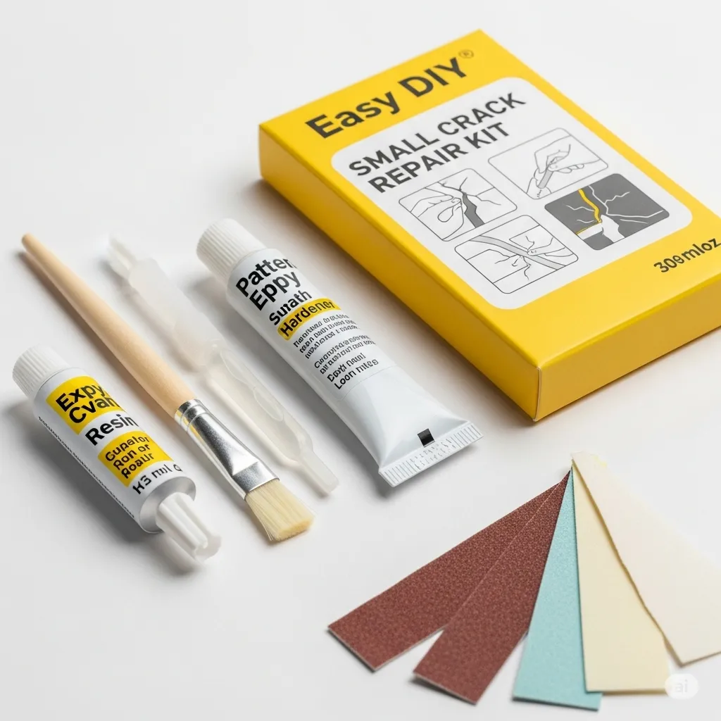 Kit de Reparación de Pequeñas Grietas "Bricolaje Fácil"
